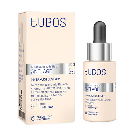 Eubos 1% Bakuchiol anti-wrinkle face serum 30 ml