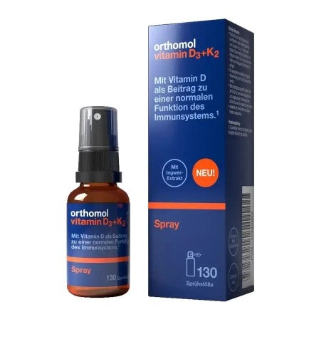 Orthomol Vitamin D3+K2 20 ml 130 spray doses